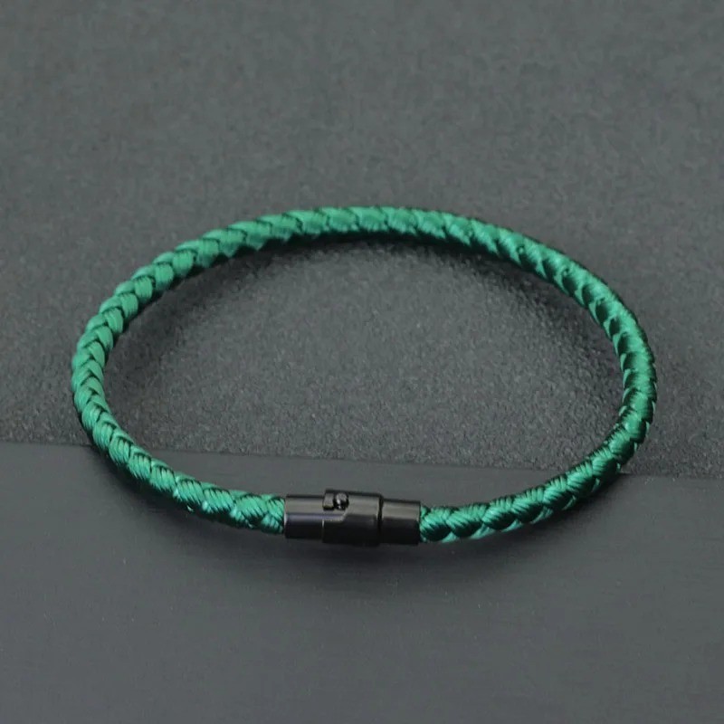 Braided Rope Bracelet Good Luck Fortune Couple Bracelet Cuff Bangle For Man Wome