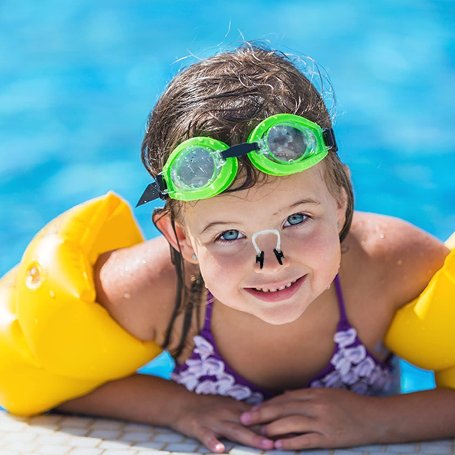 10Pcs Nose Clips for Divers and Swimmers Nose Plugs for Kids and Adults