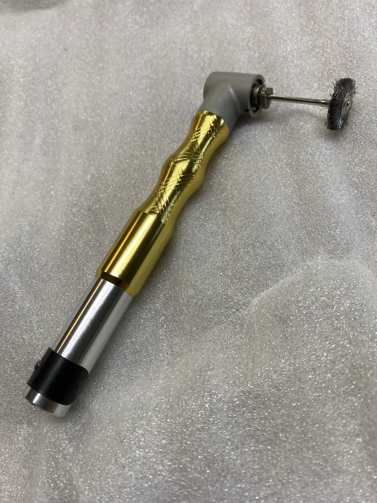 Angle 90 Degree Handpiece With Accessories & Case Fits Foredom Key Tip Cable #30