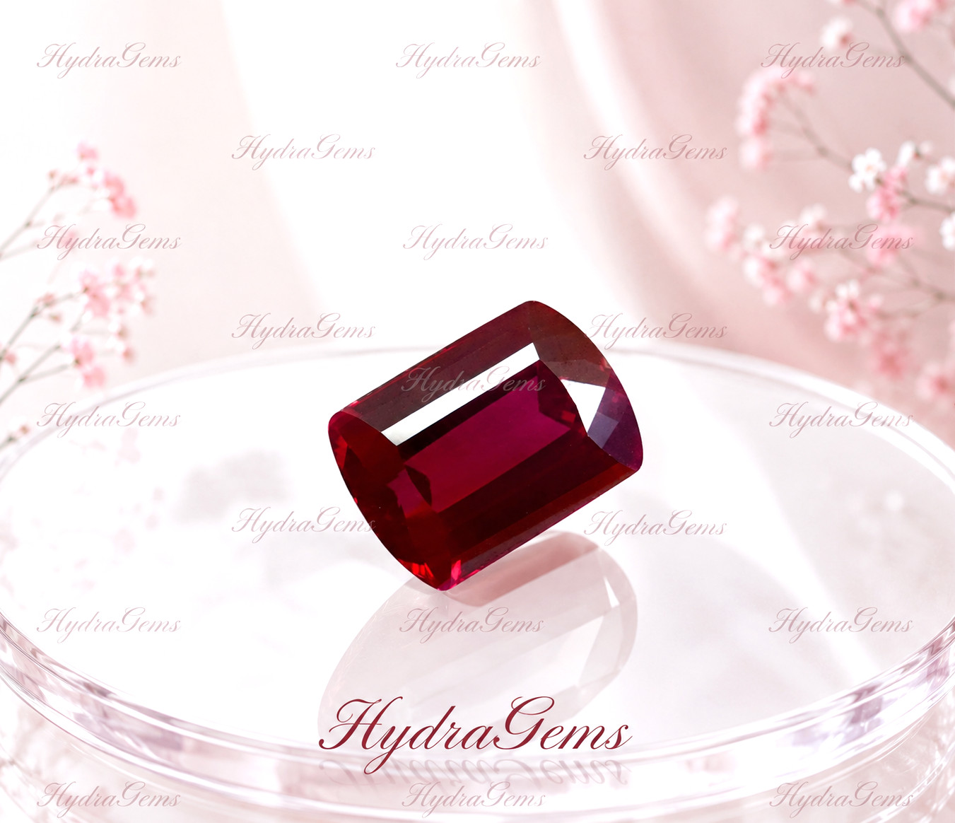 13 Ct Natural Dark Red Fancy Cut Rare Burmese Pigeon Blood Ruby Loose Gemstone