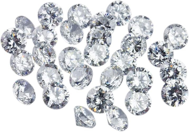 6.5 MM Round Cut GIE Certified Lab Grown CVD Diamond D Color VVS1 Clarity