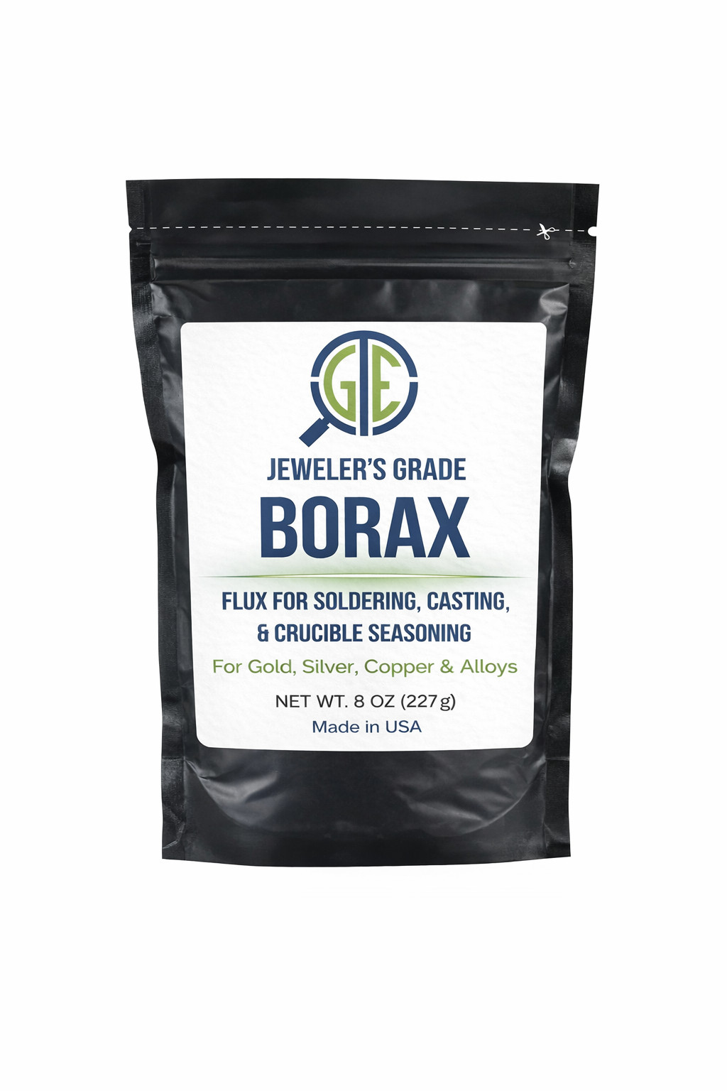 Borax Flux 1 LB Melting Gold Silver Crucible Jewelry Casting Refining Metal 16OZ