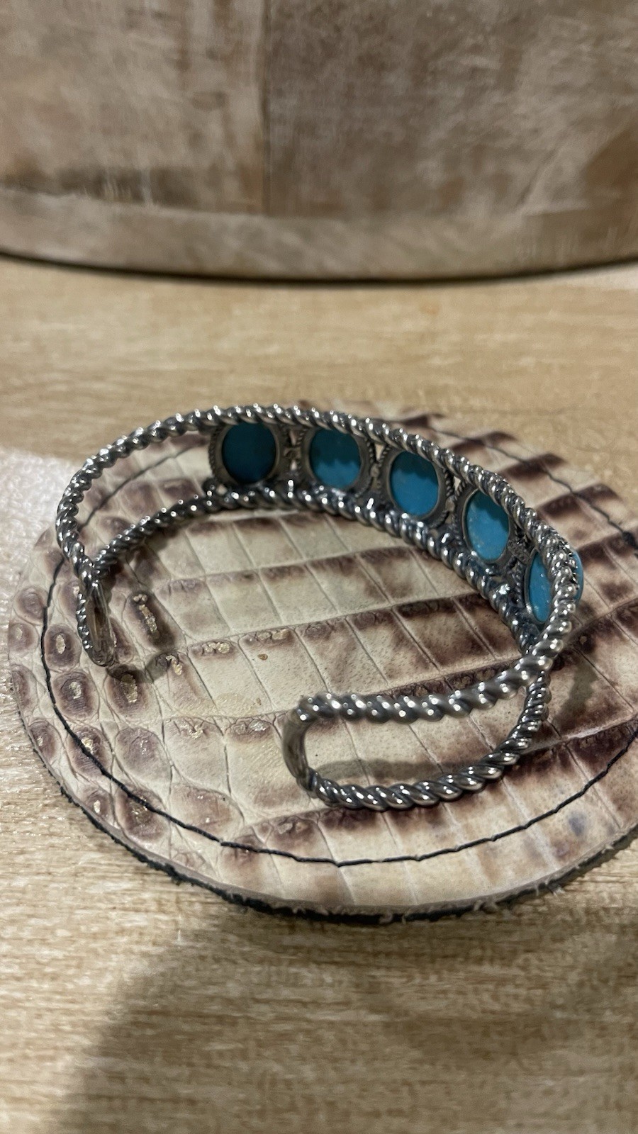 Carolyn Pollack Turquoise Sterling Silver Cuff Bracelet
