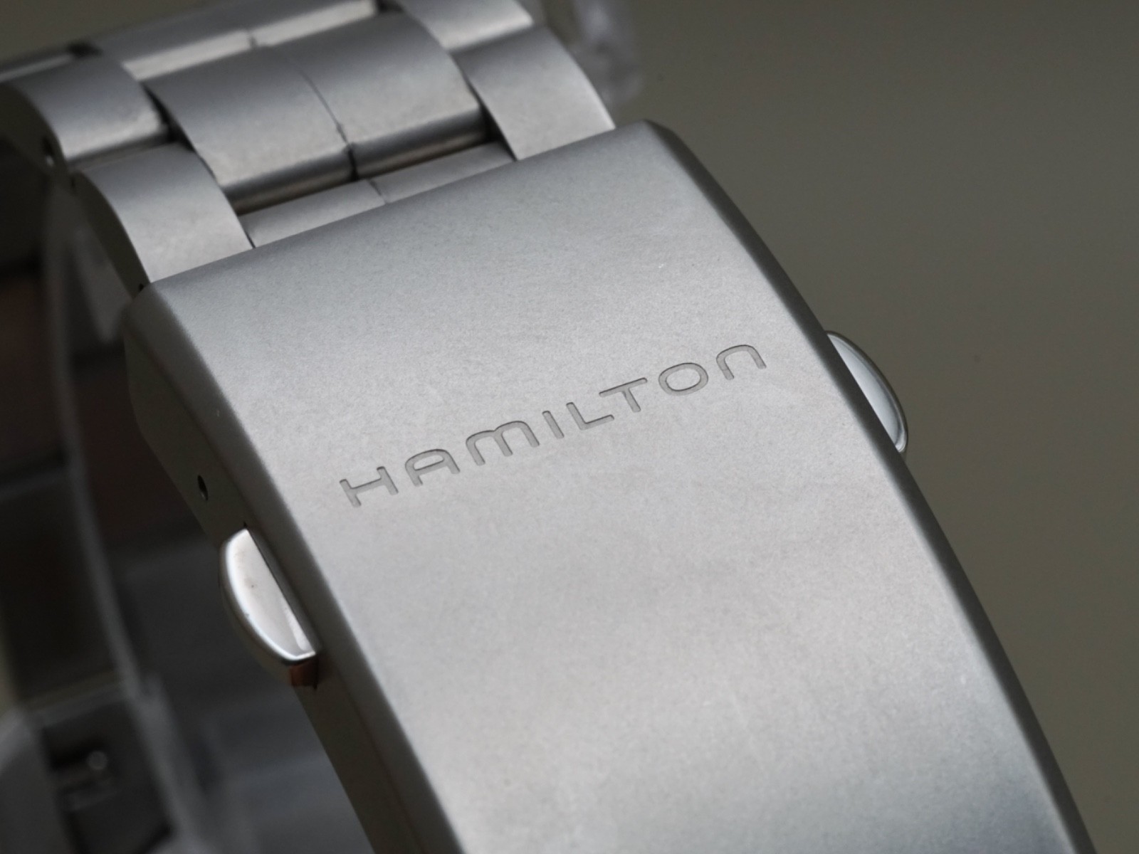 Hamilton Khaki Field H682011 Quart Men’s Watch 38mm Black Dial Date From JAPAN
