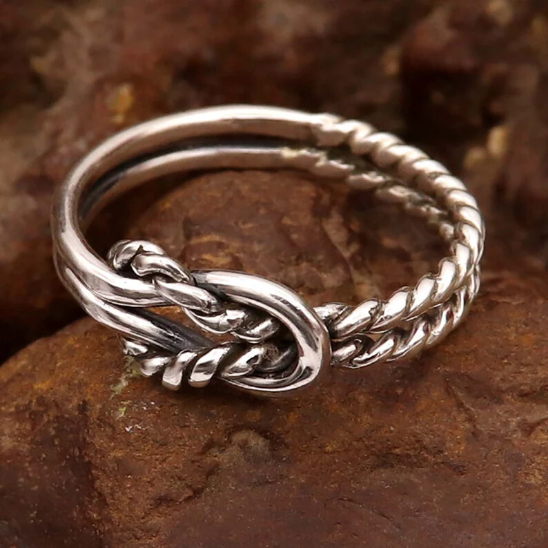 Solid 925 Sterling Silver Band Ring & Statement Ring Handmade Ring All Size-U-86