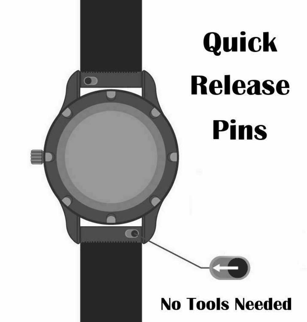 Jubilee Style Metal Replacement Watch Band 13mm 15mm 17mm 19mm 21mm 23mm #7031