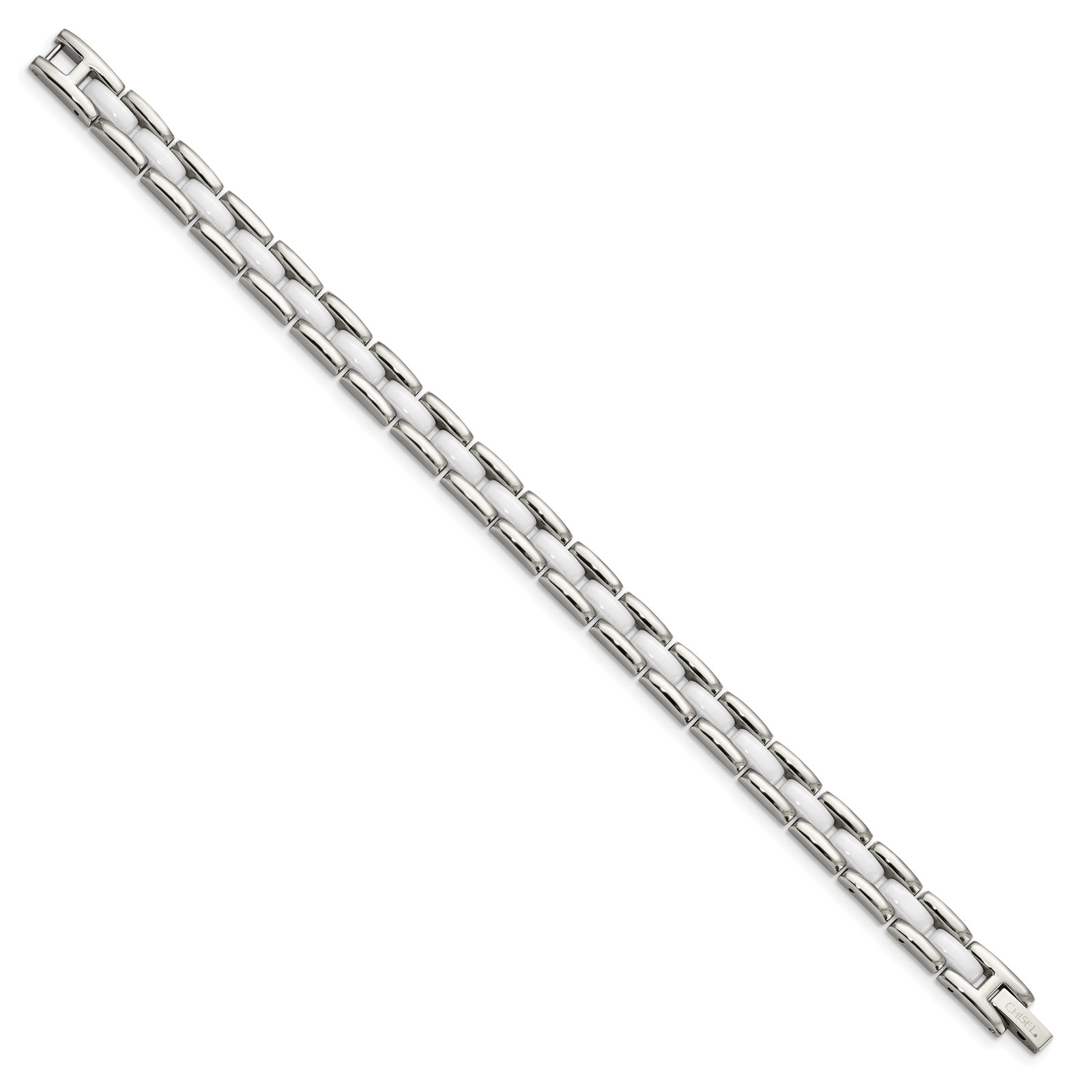 with packaging Chisel Stainless Steel Polished with White Ceramic 8 inch G1N
