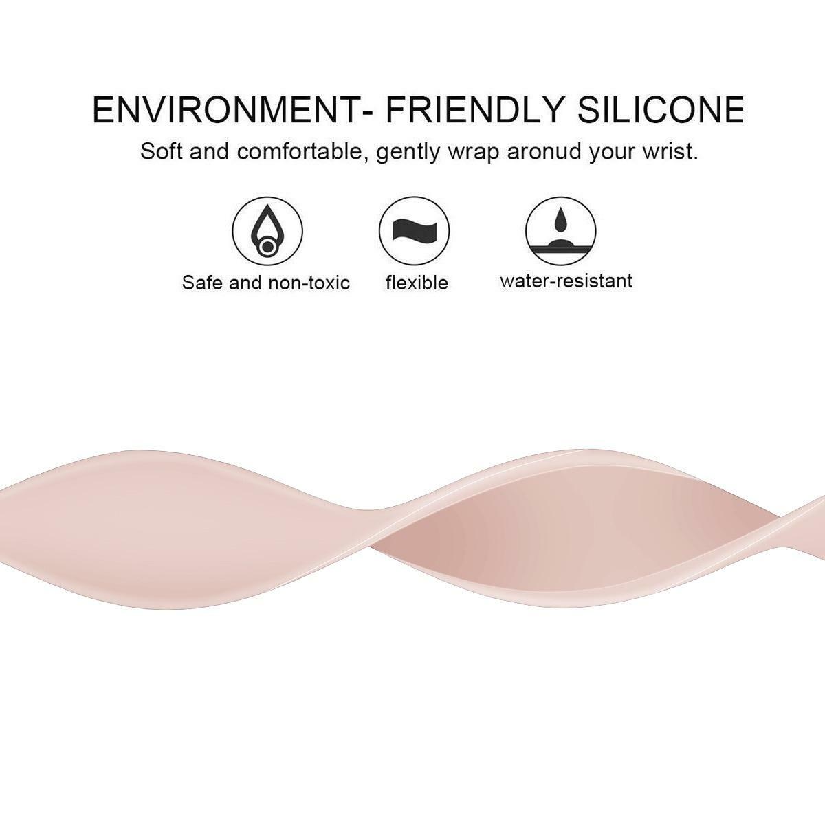 Silicone Solo Loop Band Strap Hot For Apple Watch Series 6 7 8 9 10 42/44/45 mm