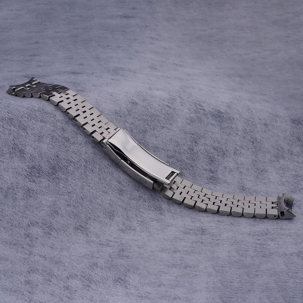 For Seiko Prospex Alpinist SPB121 Solid Curved 20mm WatchBand Jubilee Bracelet