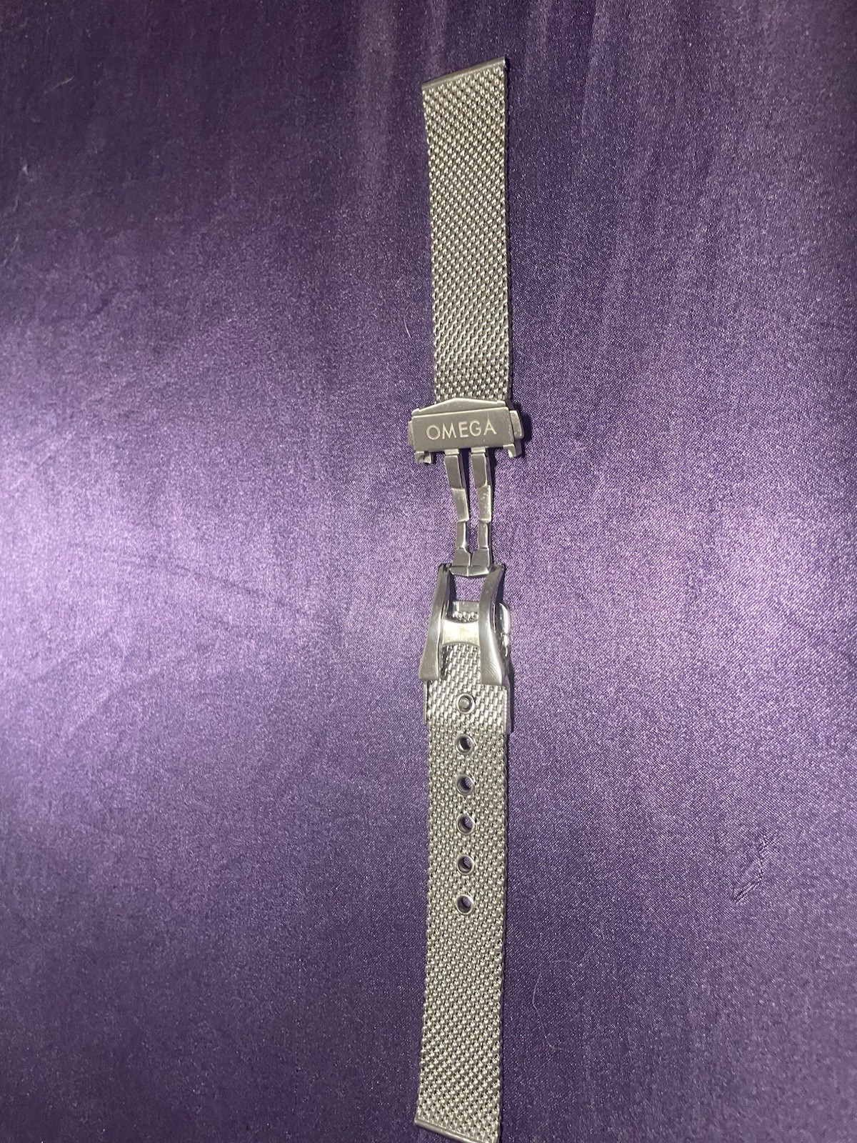 20mm Omega Braided Stainless Mesh Watch Strap (Bracelet Only!)