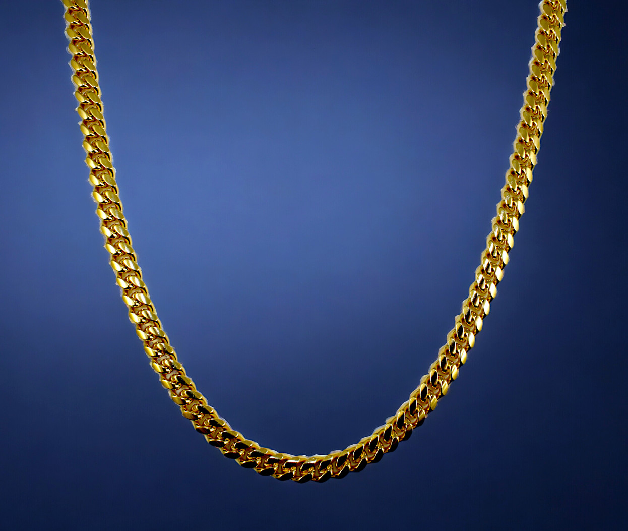 14K Yellow Gold SOLID Miami Cuban Necklace Bracelet Chain Gold 2mm-16mm 7″-30″