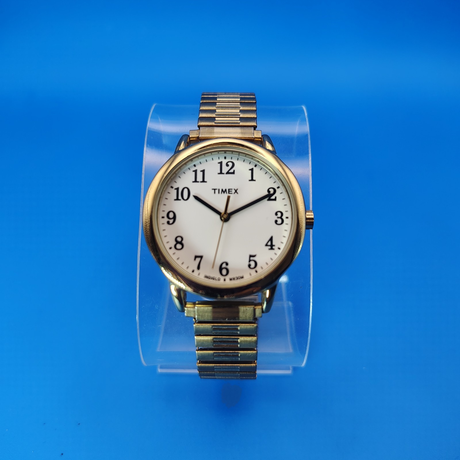 Vintage 2015 Timex Easy Reader Indiglo 30mm Women’s Quartz Dress Watch Near Mint