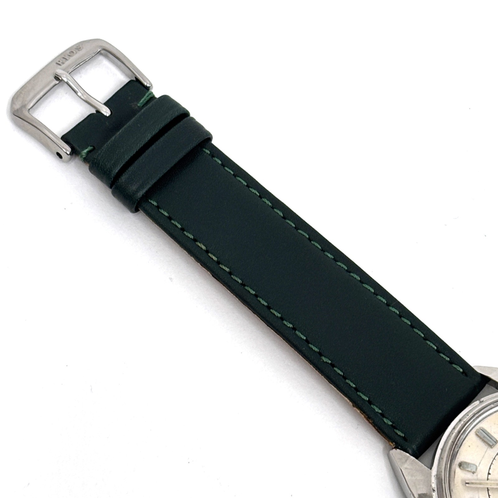 Vintage 1970s Technos Sky Light Automatic 35mm Day Date Swiss ETA 2638 Running