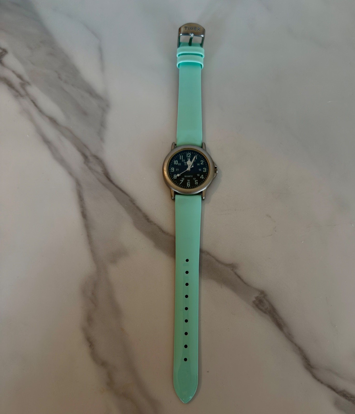 Timex weekender watch 34mm, Blackdial 24-hour military Quart Watch