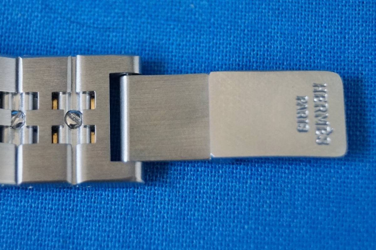 [B1Y] HERMES Clipper Men’s Watch Quartz Stainless Steel [w5x]
