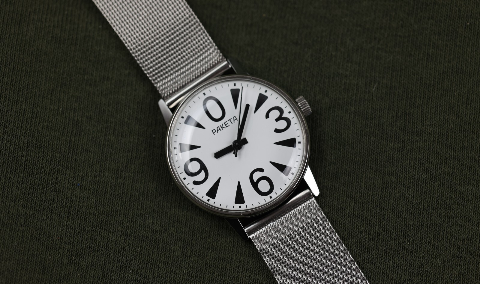 Soviet Quartz watch Big Zero 35mm / Exclusive Rare unisex watch USSR Quartz