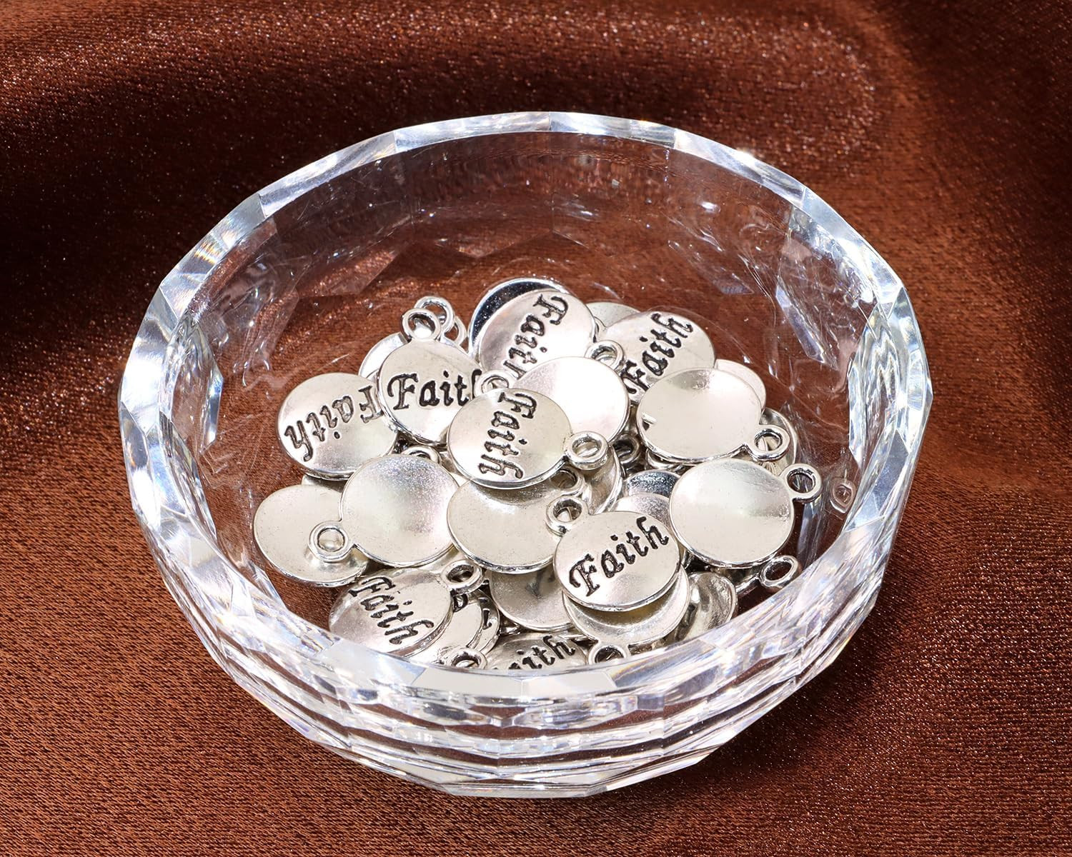 Faith Charms Inspiration Message Charms for DIY Necklace Earring Bracelet Pendan