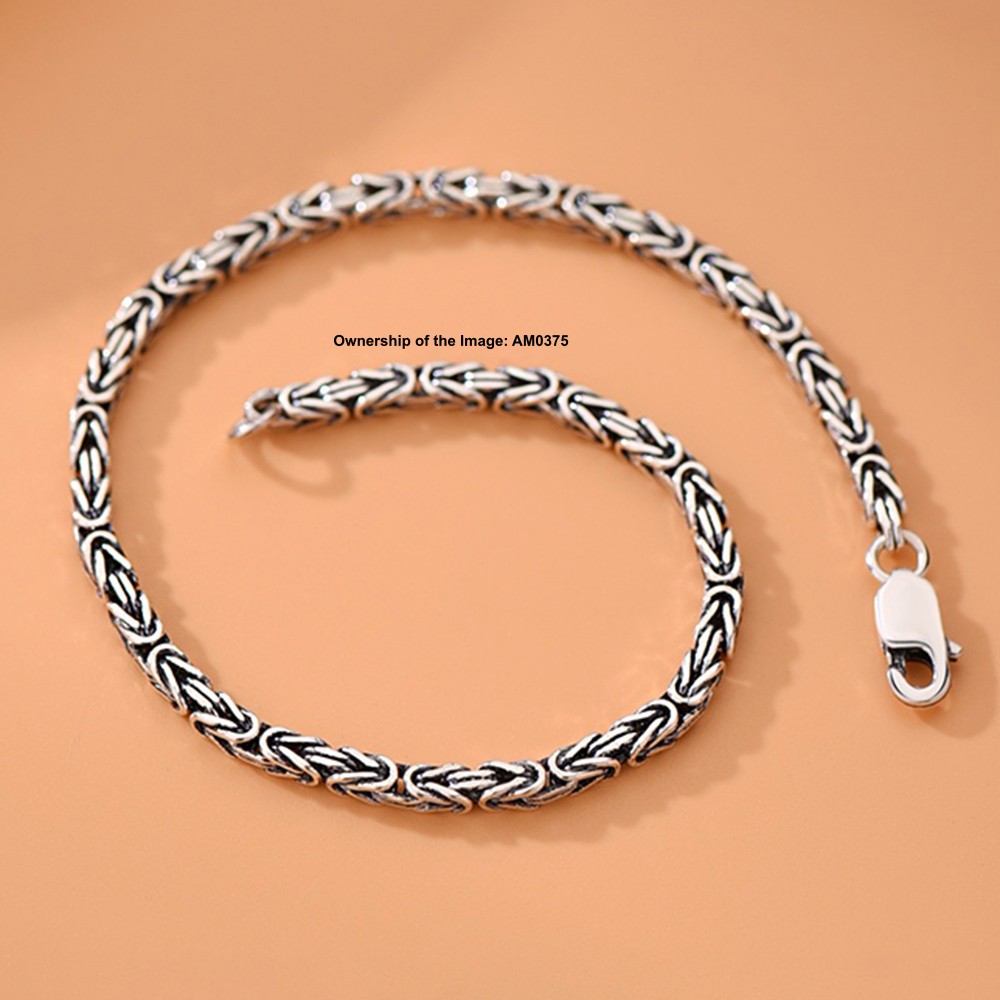 Solid Fine S925 Sterling Silver Bracelet 2.5mm Wheat Link Chain 6.7-7.9inch
