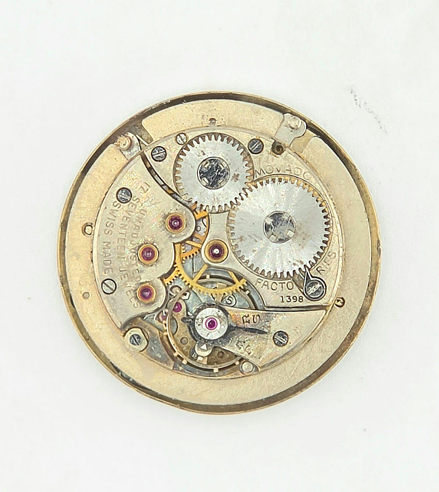MOVADO CAL. 475 TRIPLE DATE MOVEMENT