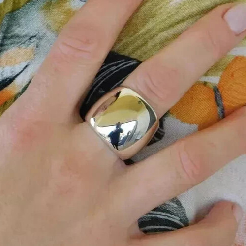 925 Sterling Silver, Solid Silver, Band Ring, Unisex, Wide Dome Ring