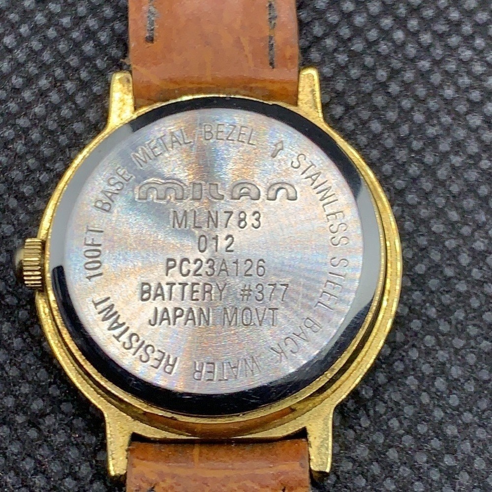 Milan moon phase date watch