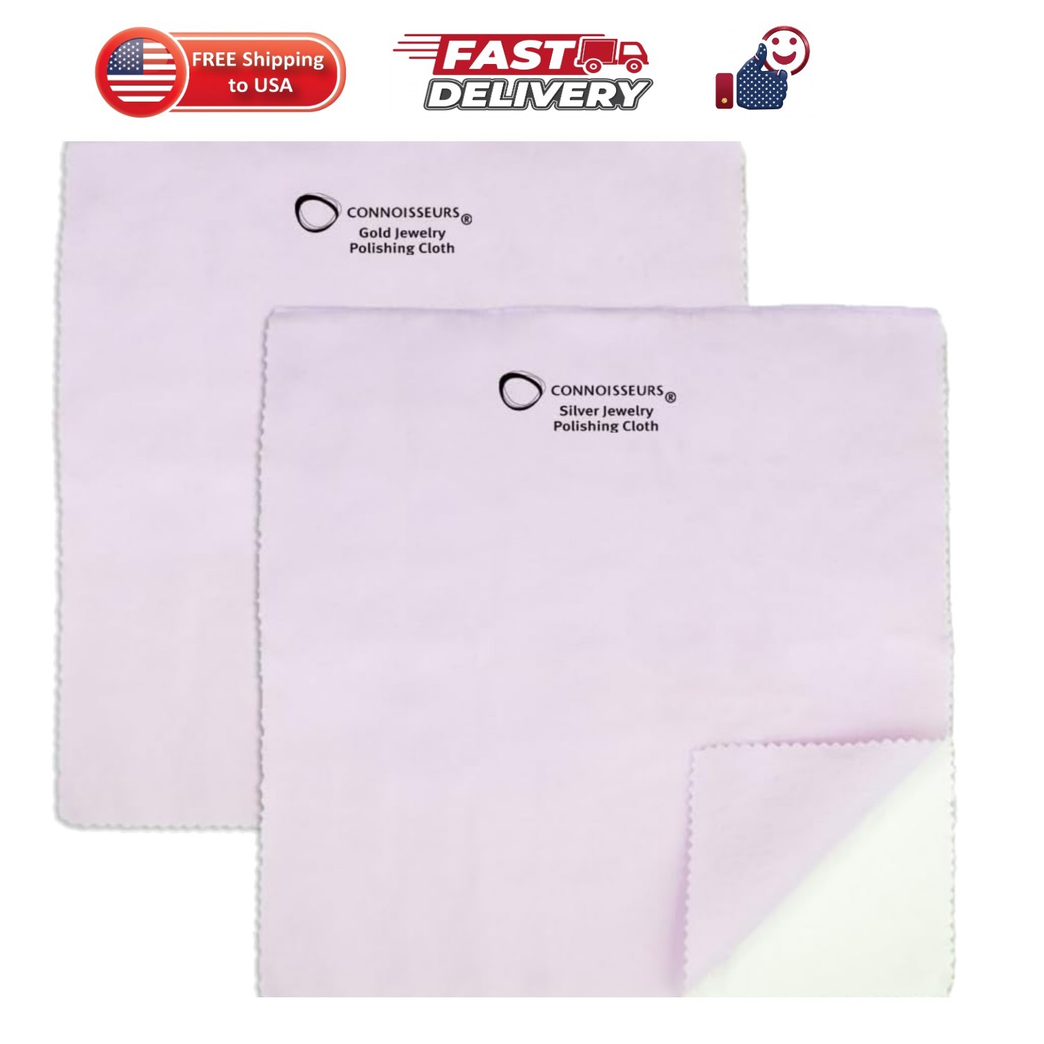 Extra Large Polishing Cloth Bundle – 2 Pack 14×14 Inches | Edition – For Sil…