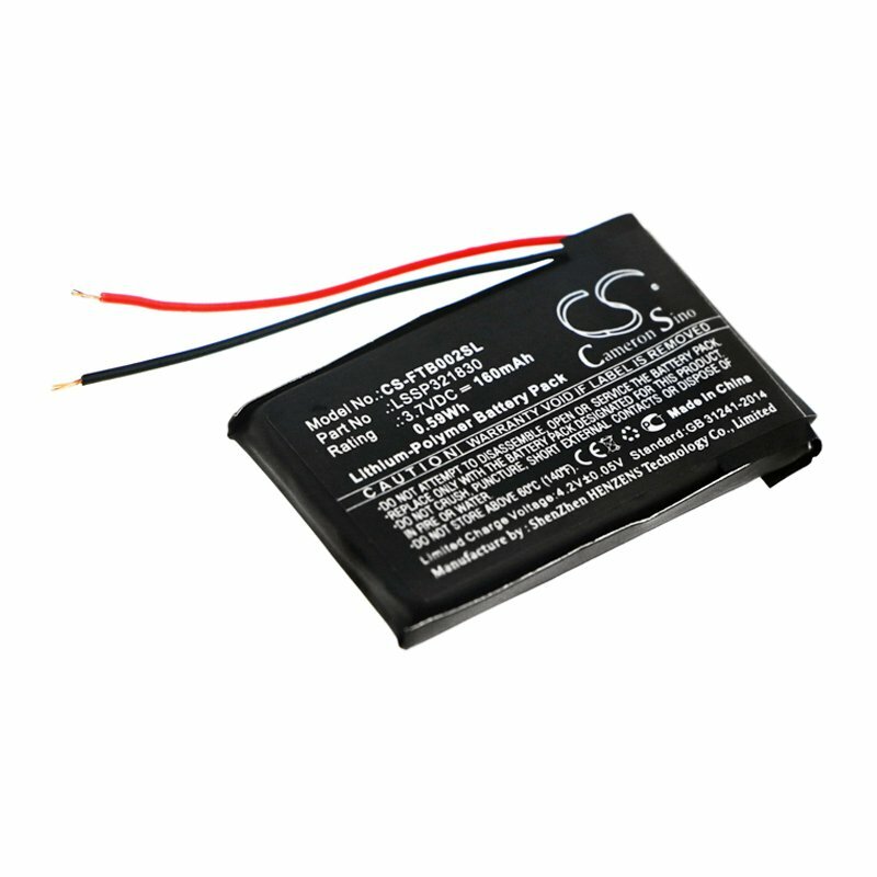 3.7V Battery for Fitbit Blaze,FB502;P/N:LSSP321830 (160mAh) Li-Polymer 0.59Wh