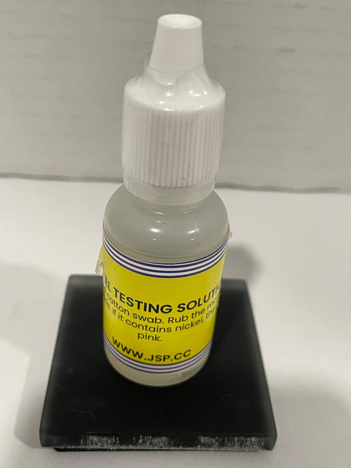 JSP NICKEL TESTING SOLUTION BIG BOTTLE 15ML. Nickel Testing Solution Acid