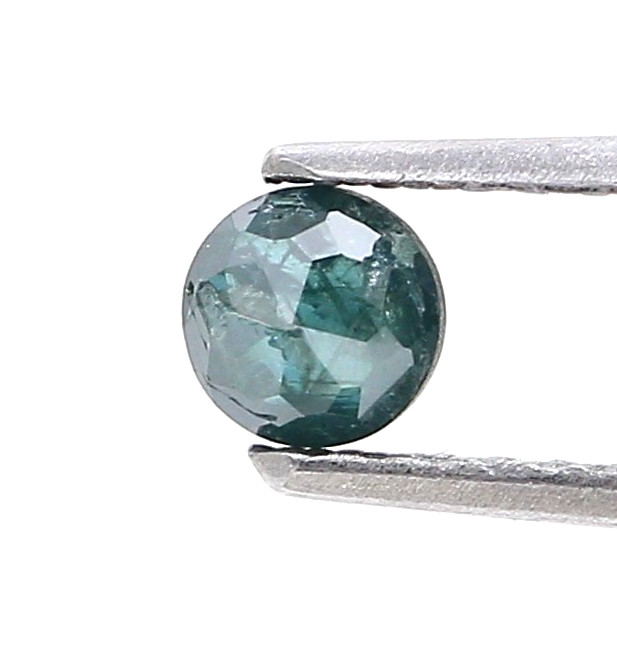 DIAMOND NATURAL LOOSE 0.25 CARAT ROUND SHAPE GREENISH GRAY COLOR