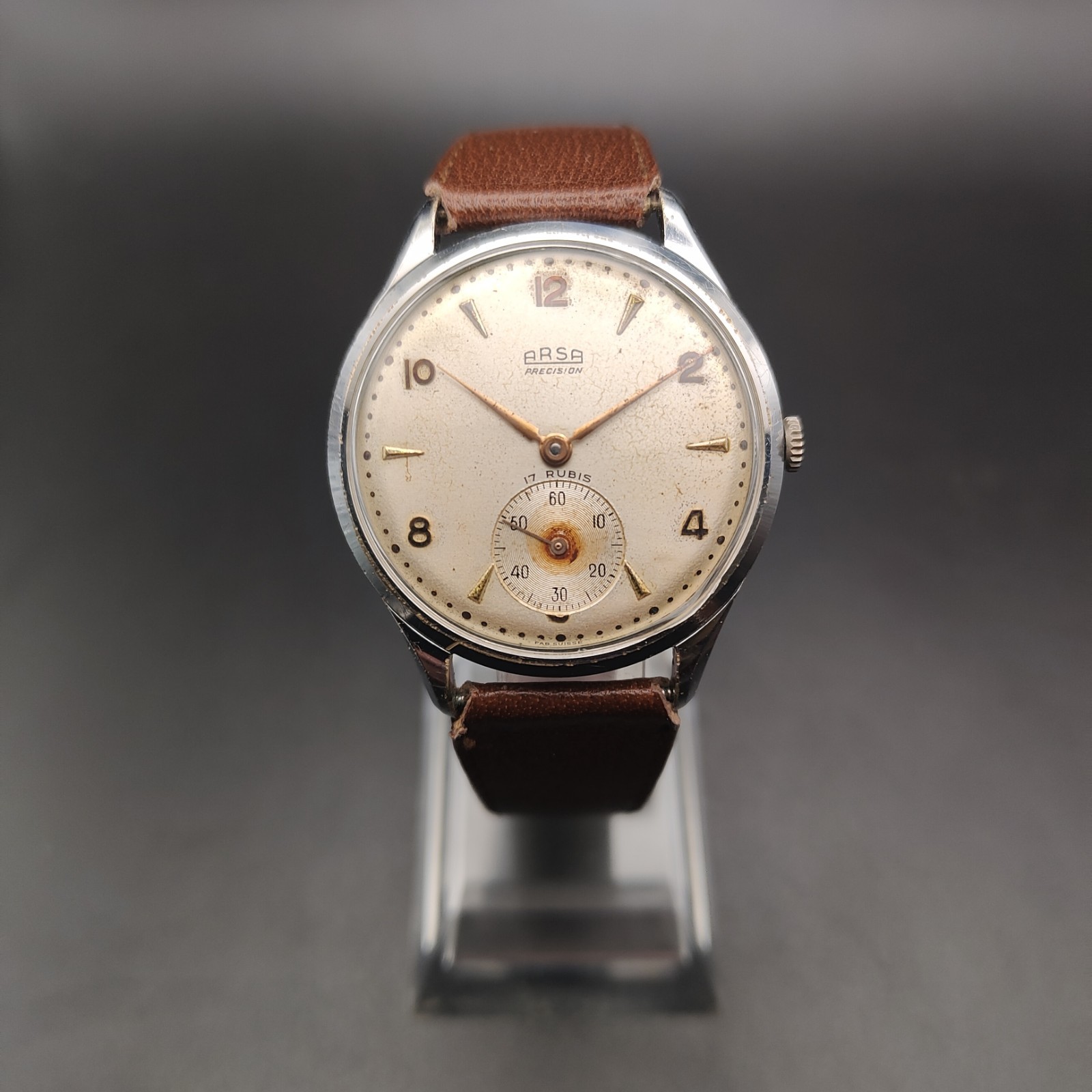 ARSA Precision Vintage Watch 36mm – Cal. A. Reymond 206 Handwinding