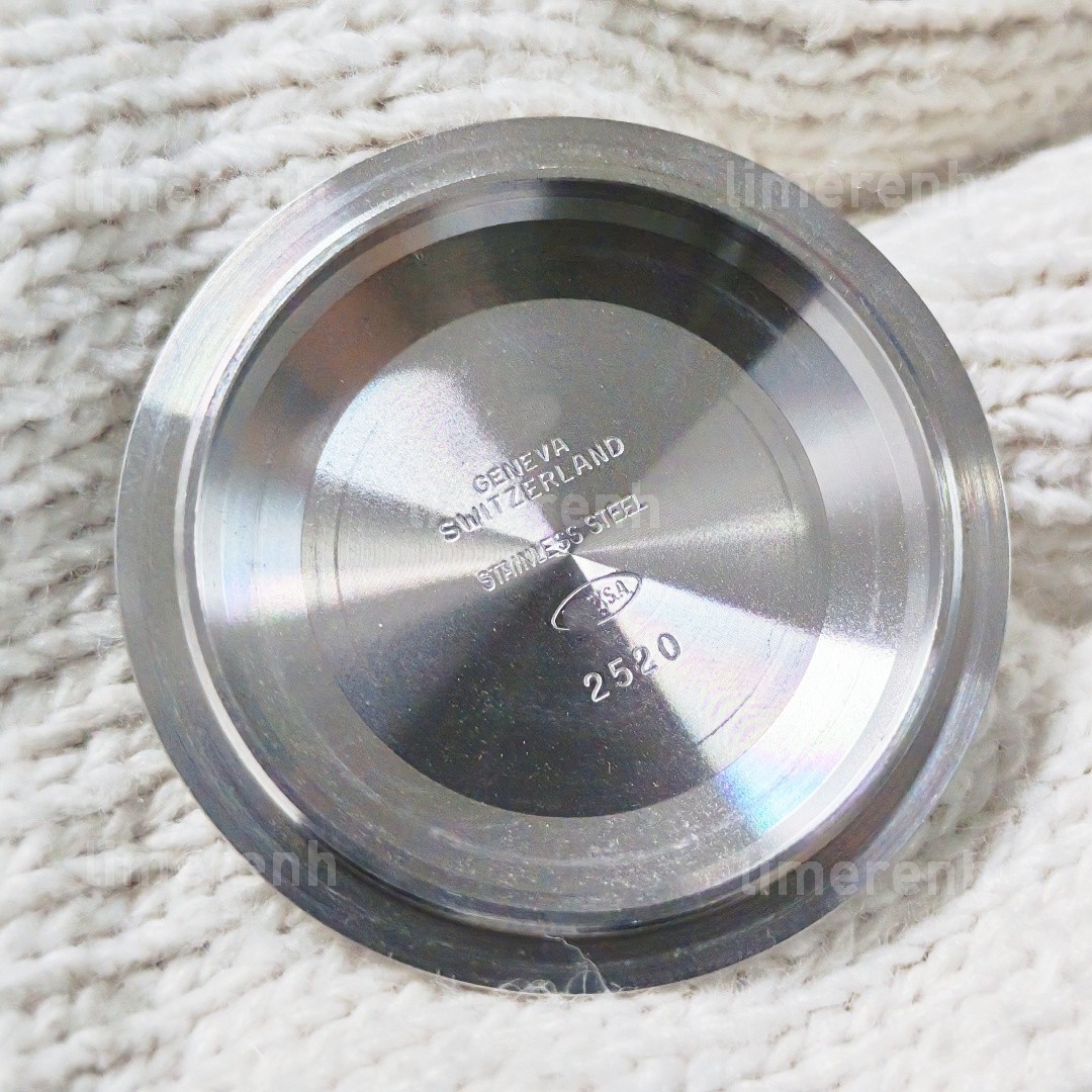 DIY SET for 3285 watch case + dial + hands + Stainless Steel Strap 40mm