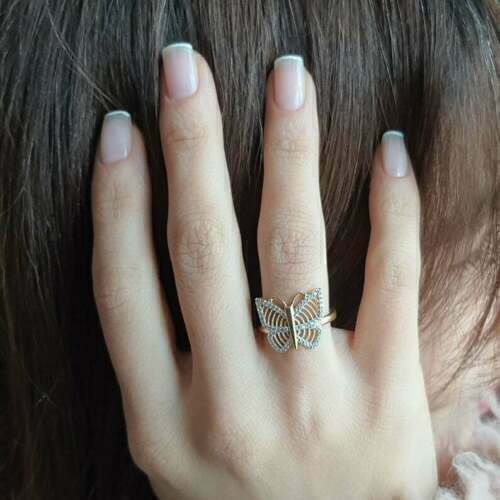 1.20Ct Round Cut Simulated Diamond Engagement Ring 14K Yellow Gold Plated