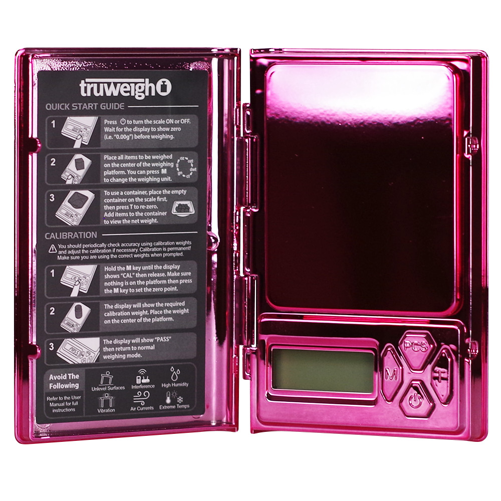 Truweigh Shine 100g x 0.01g Chrome Digital Pocket Scale Jewelry Coin New