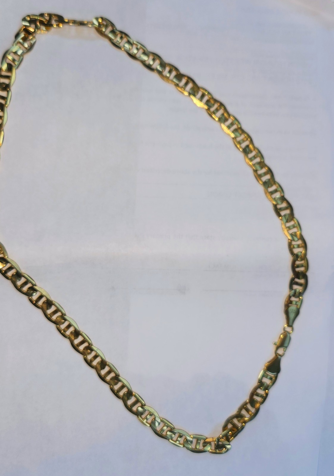 14k Solid Gold Necklace 48.44 grams