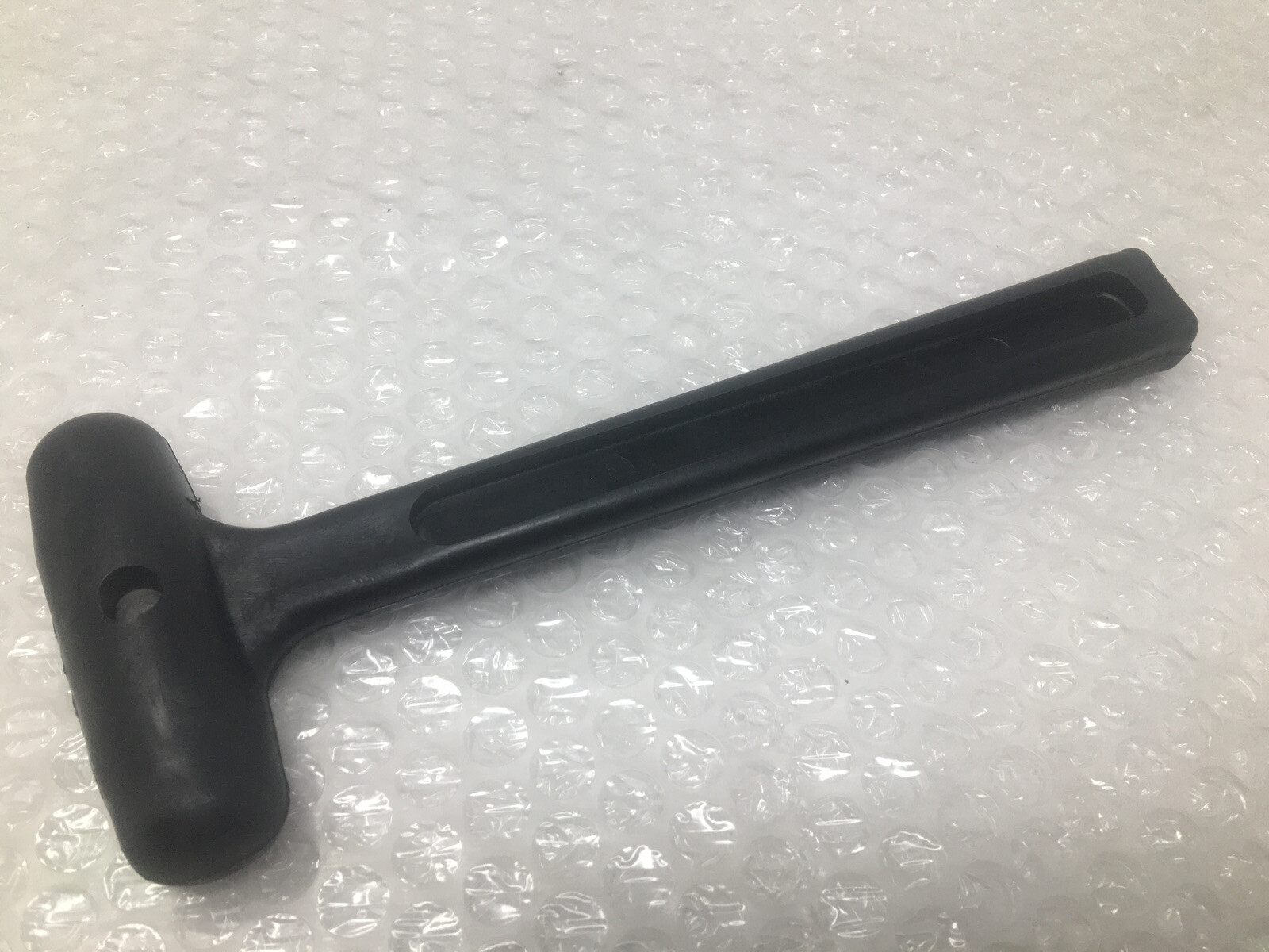 Small 3 Oz Dead Blow Hammer Multi-Purpose Dual-Face, Hard Plastic, Lead Center