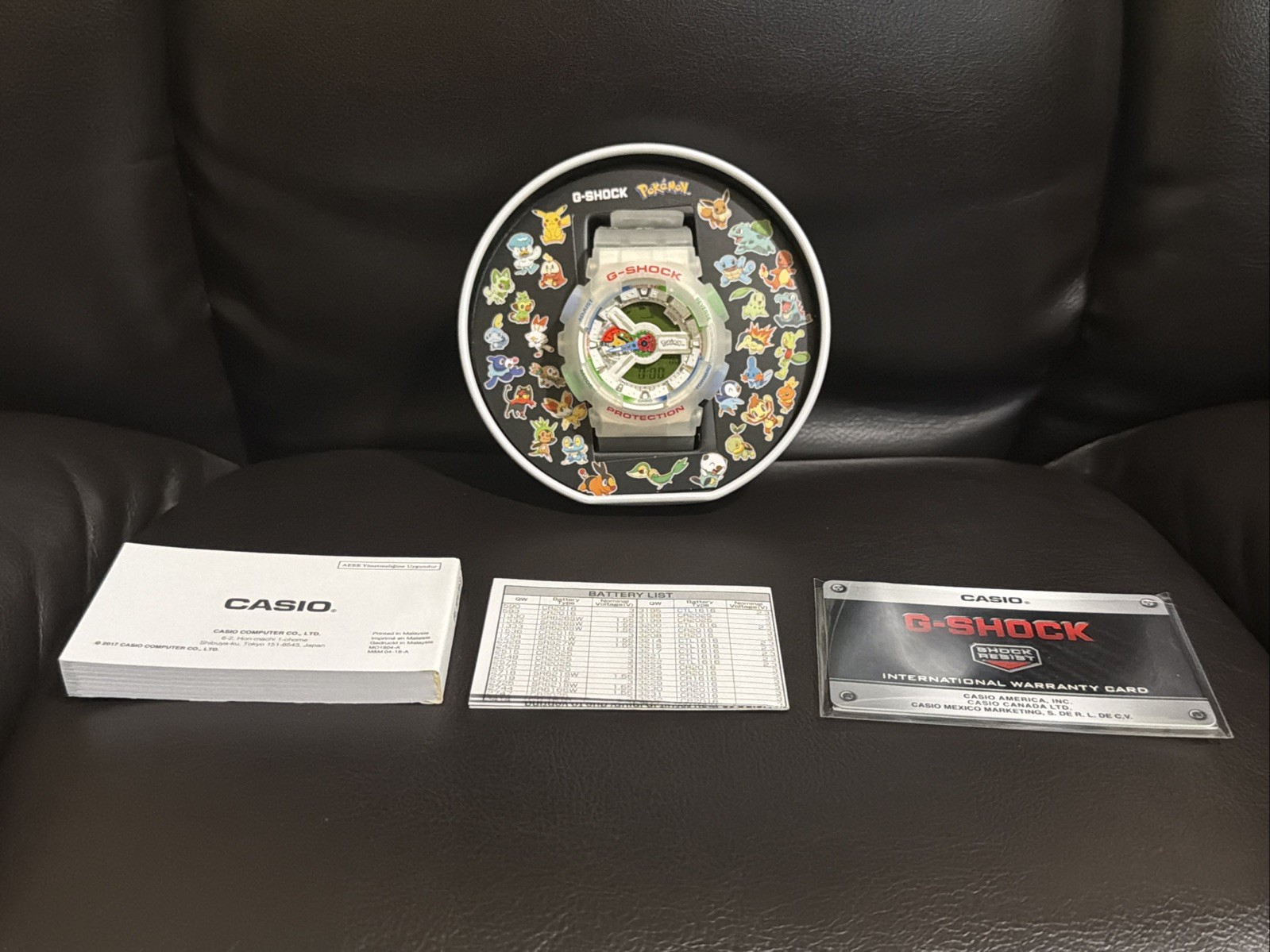 *IN HAND* *SHIPS ASAP* CASIO Pokémon x G-SHOCK GA-110PKM-7AJR 30th Anniversary