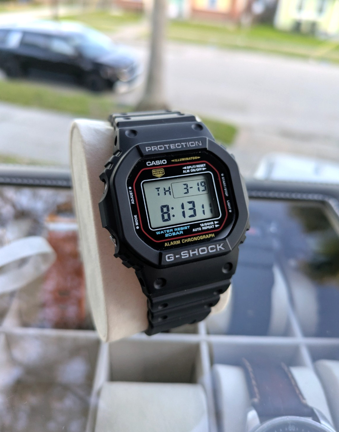 Casio G-Shock DW 5600RL 1DR DIGITAL watch New in Box