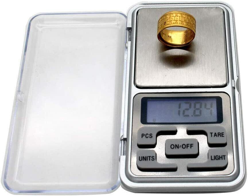0.1g – 200g Gram Mini Digital LCD Balance Weight Pocket Jewelry Diamond Scale