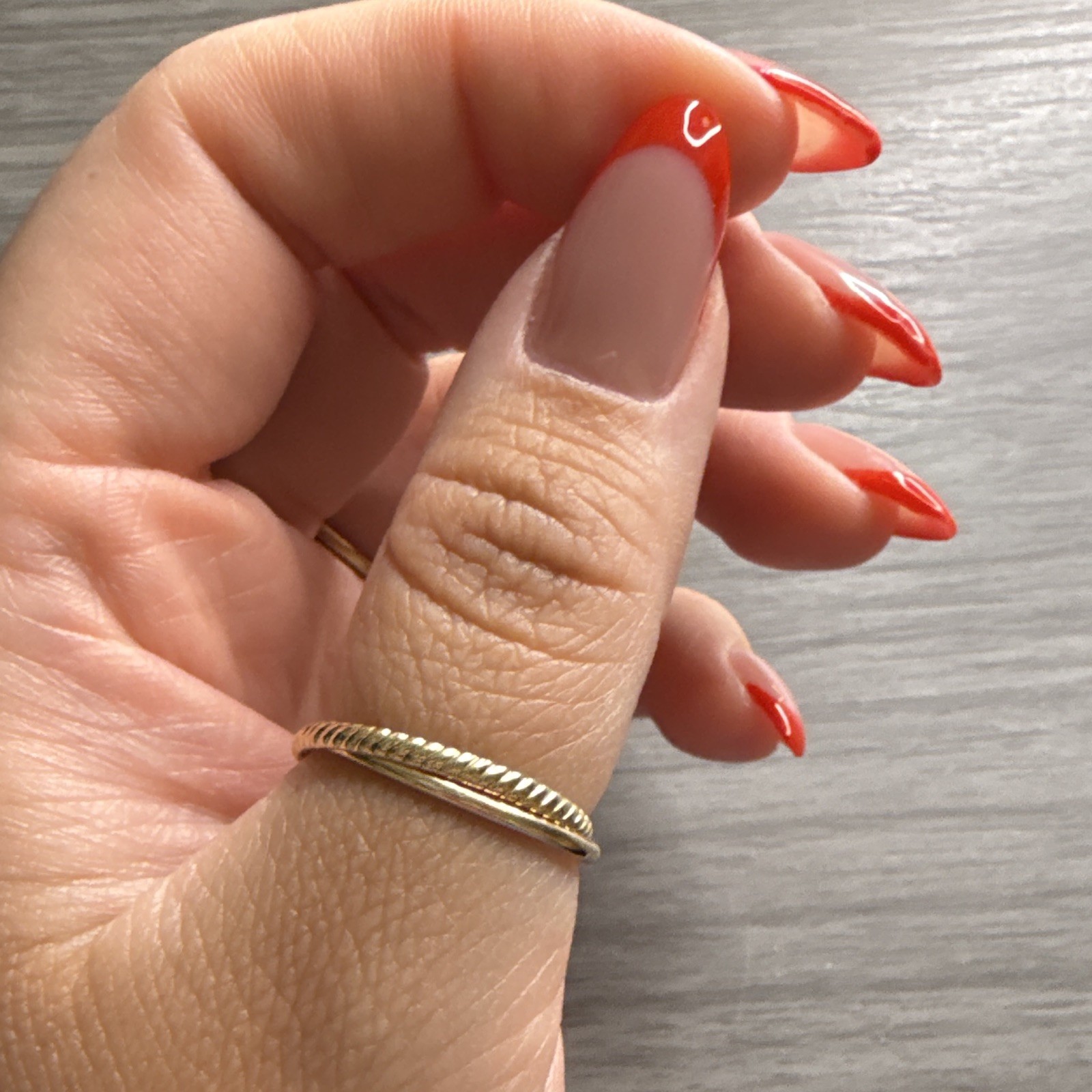 Mejuri duo ring 14k gold Size 10