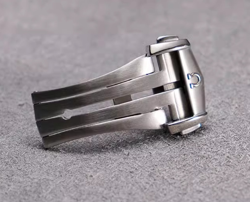 FOR Omega 18mm Stainless Steel Deployment Watch Clasp Buckle #94521893