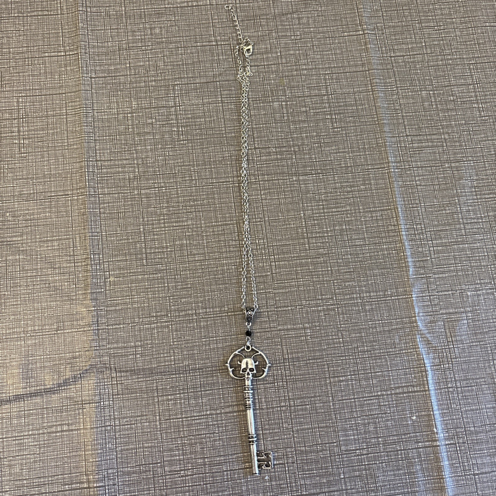 Unisex Chains With A Key Pendant Skull Head