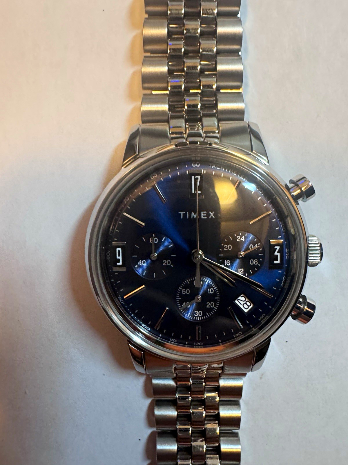 Timex Marlin Chronograph with Jubilee Bracelet