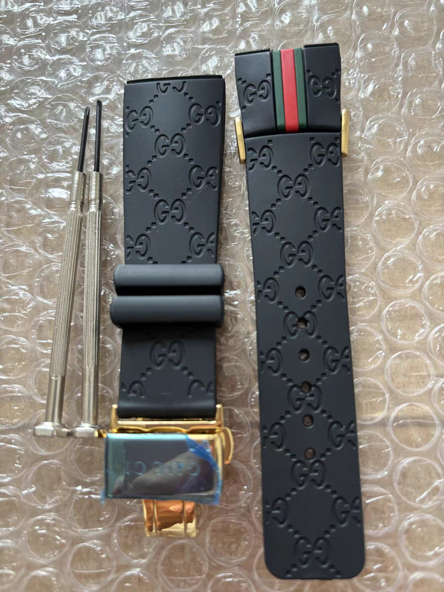 26mm Rubber replacement Watch Strap For I-GC Digital Men’s Watch YA114 models