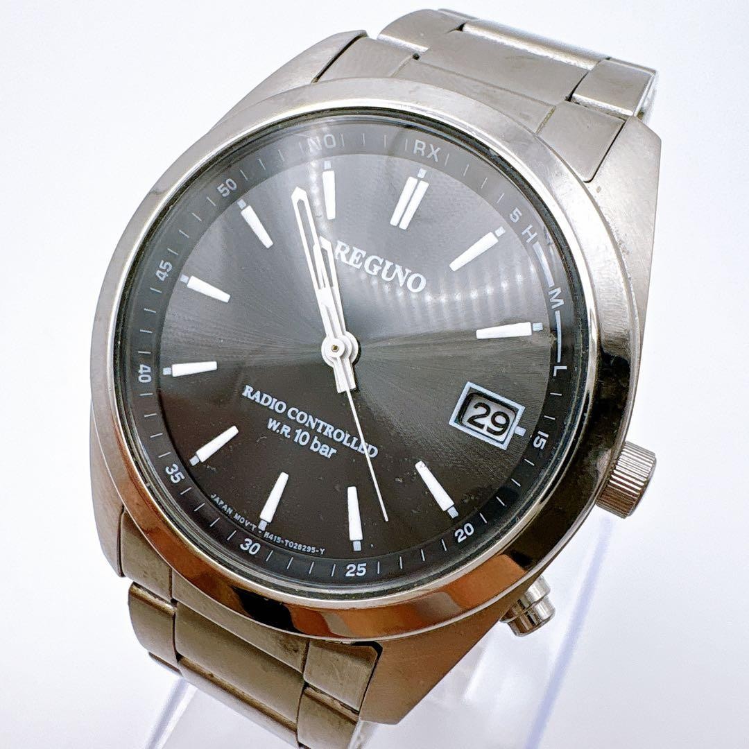 Working condition Citizen Reguno men’s solar-powered watch, black, H415, wat
