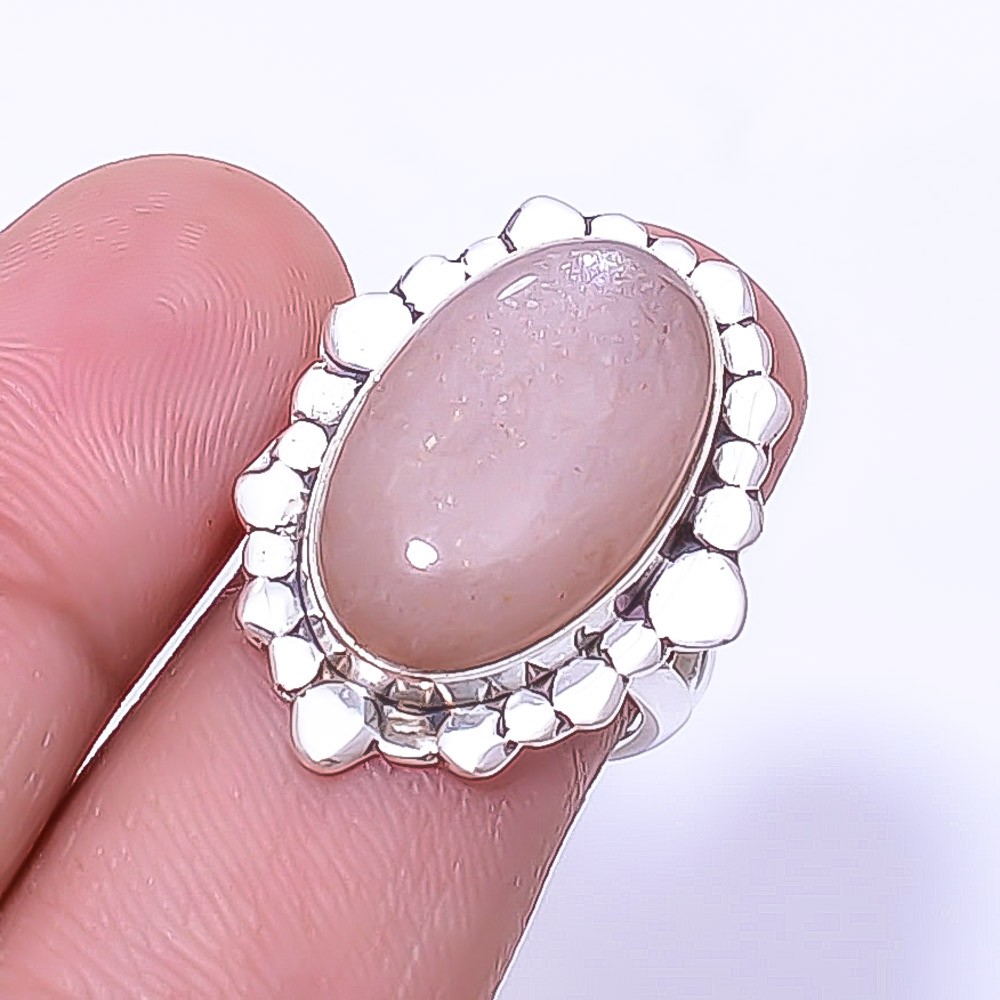 Moonstone – Sri Lanka Designer Handmade Silver Handmade Ring S.6 R941321452