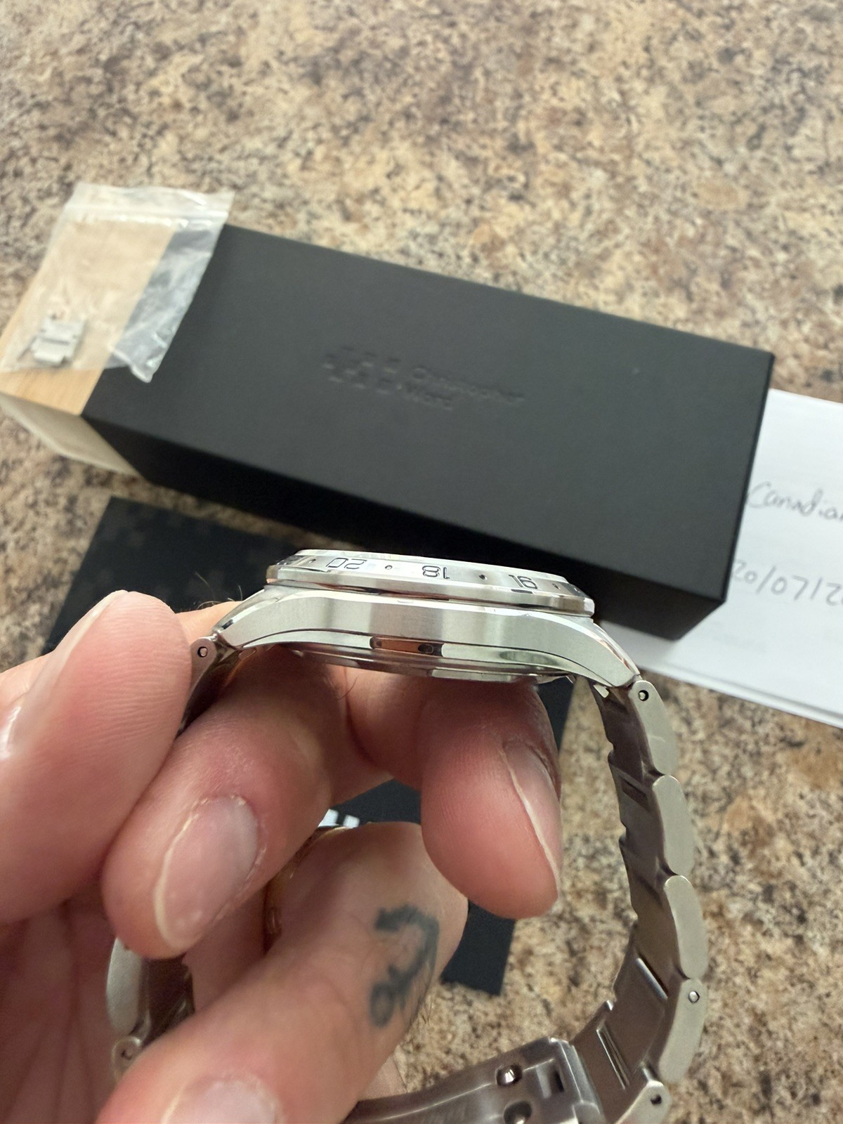 christopher ward c63 sealander gmt 39mm 2021 with warranty til Oct 26’