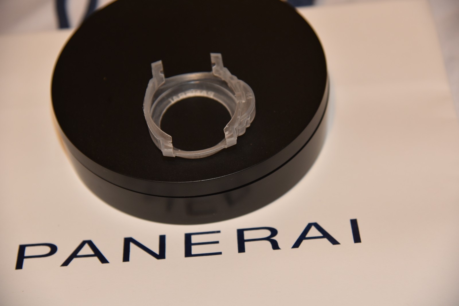 Genuine OFFICINE PANERAI LUMINOR 44MM Case Bezel Crown Guard Protector Silicone