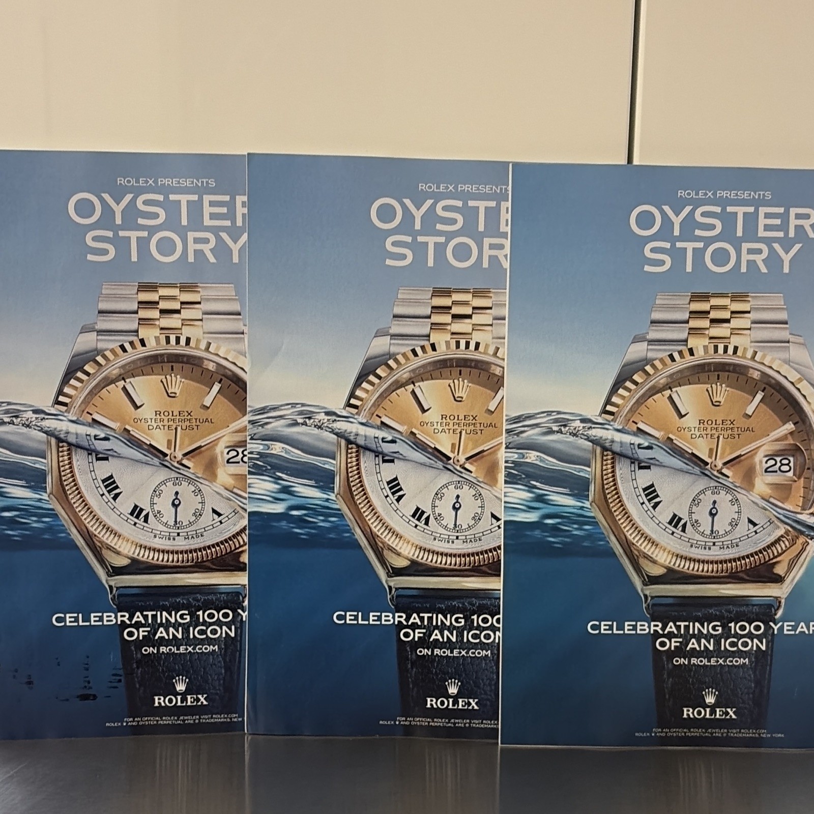 Rolex Oyster Story Brochure Celebrating 100 Years of an Icon (2010-Now)