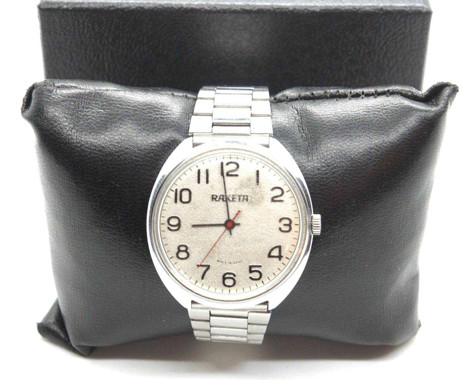 Vintage Raketa 2609.HA BIG ZERO PChZ USSR Wrist Men’s Watch 19 jewels WORKS EXC!