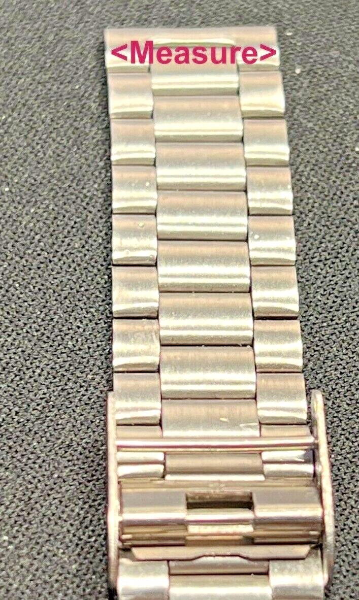 Sliding Clamp Security Clasp Watch Bracelet Strap 7mm to 22mm Gold and Silver